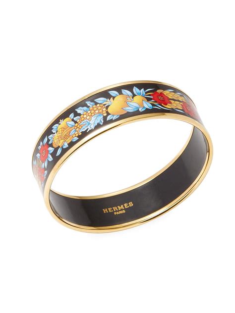 hermes enamel bracelet fake or real|vintage hermes enamel bangle.